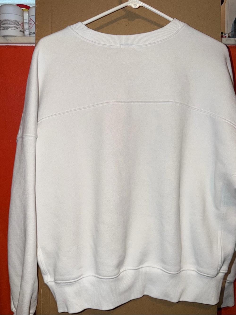 Offline Tennis Team New York City White Crewneck Sweater - Picture 4 of 4